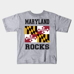 Maryland Rocks Kids T-Shirt